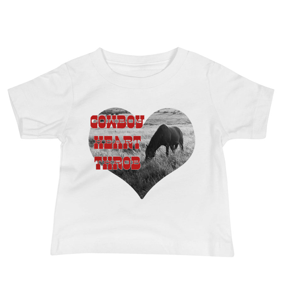 Cowboy Heart Throb Baby Tee