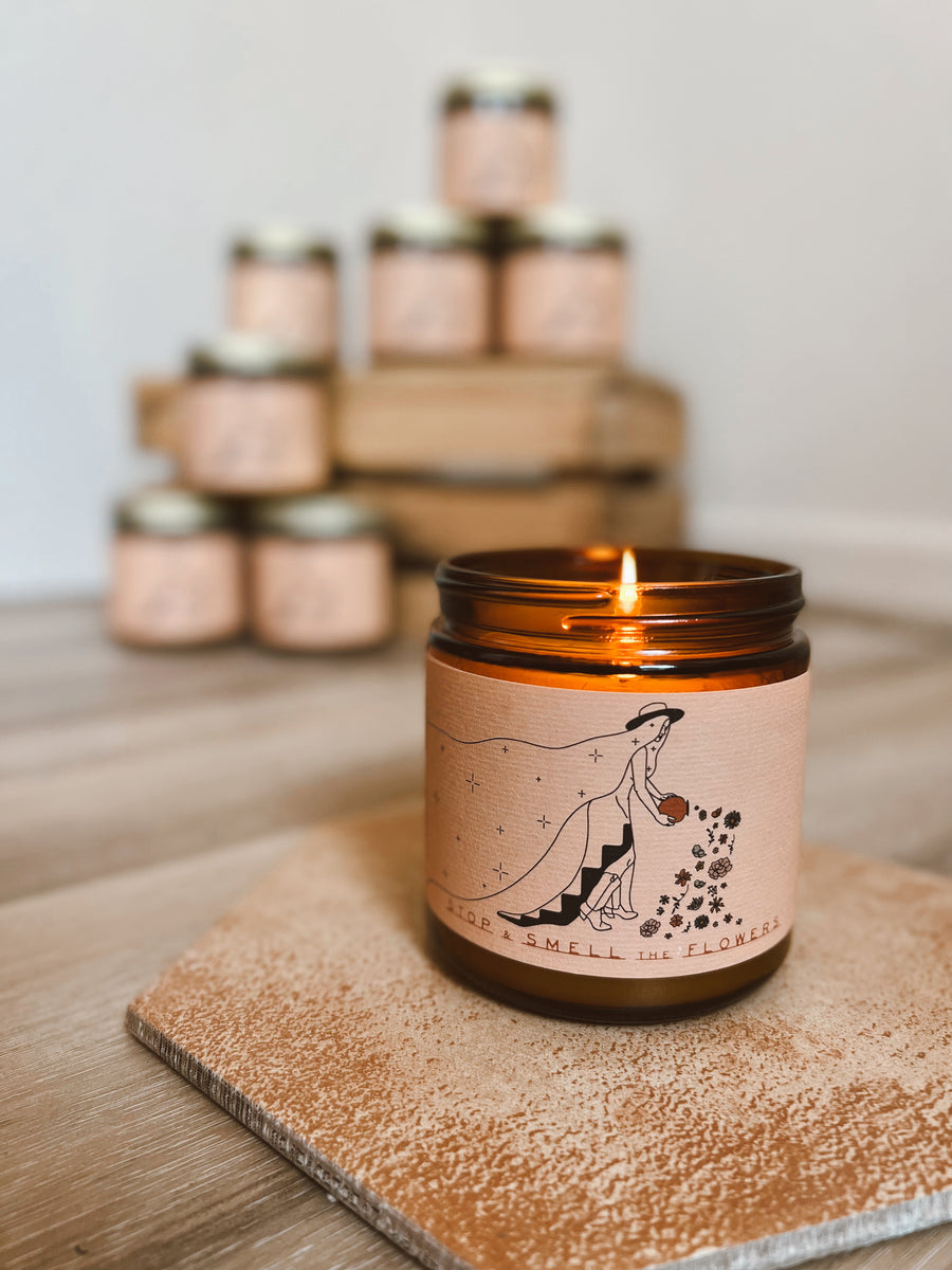 Stop + Smell The Flowers Candle